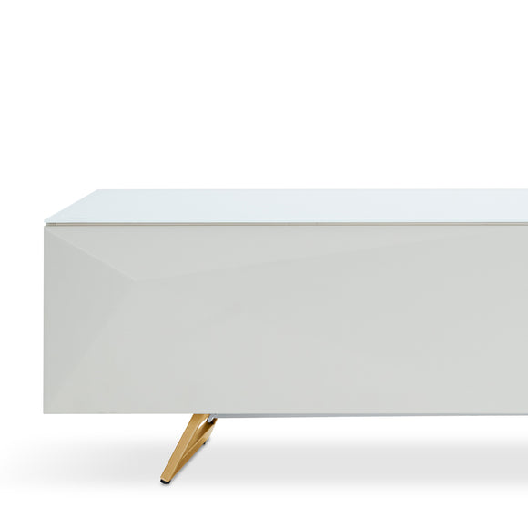 that's living geneva brass tv unit cabinets