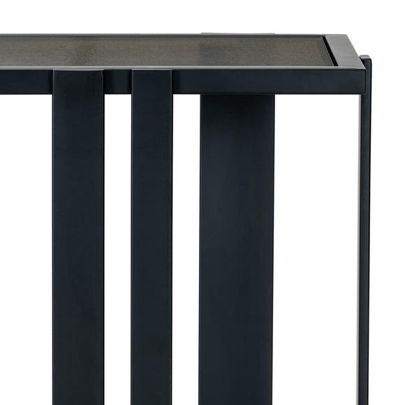 that's living vendome dark walnut console cabinets