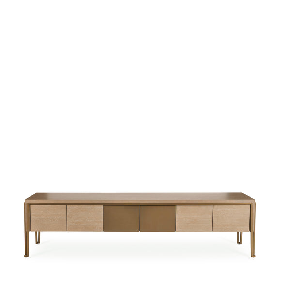 that's living balmoral greige oak tv unit cabinets