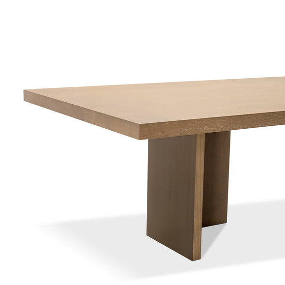 that's living balmoral greige oak dining table dining tables