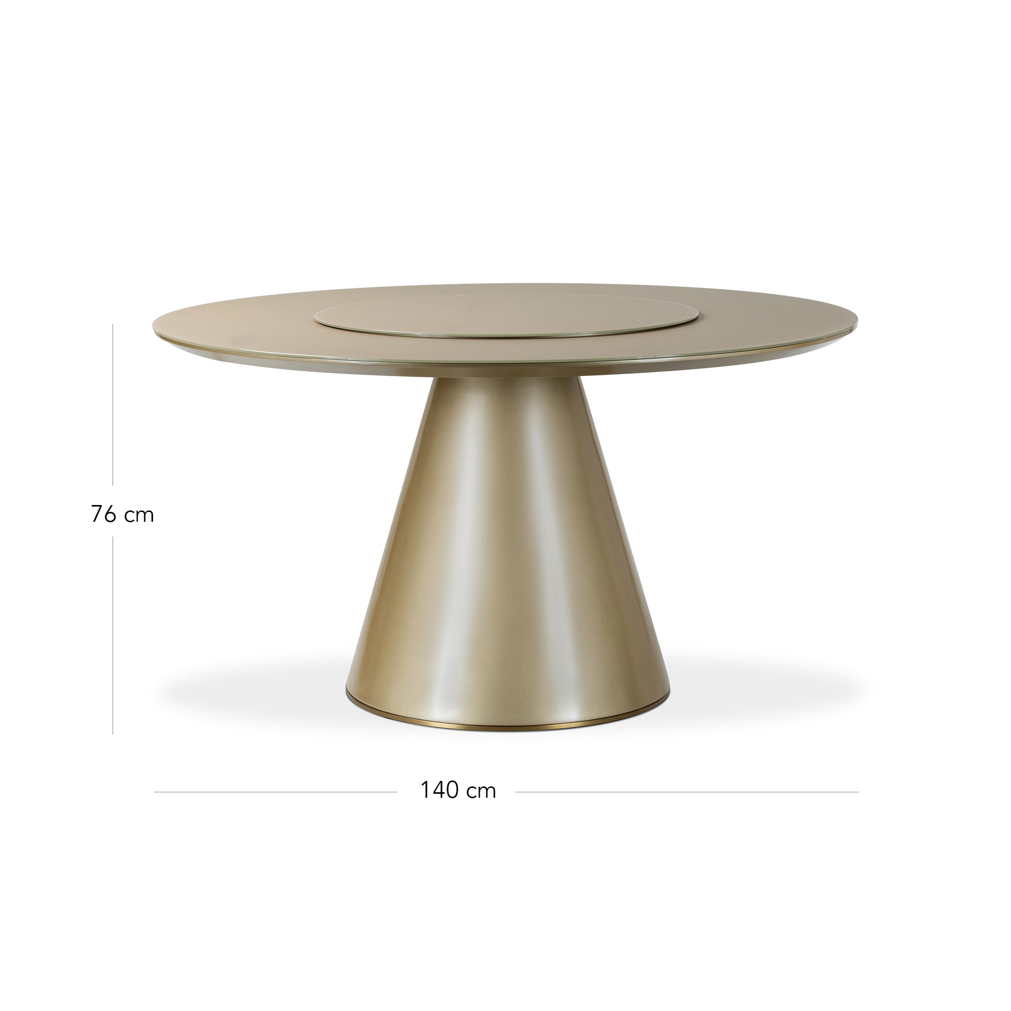 that's living odin gold round dining table dining tables