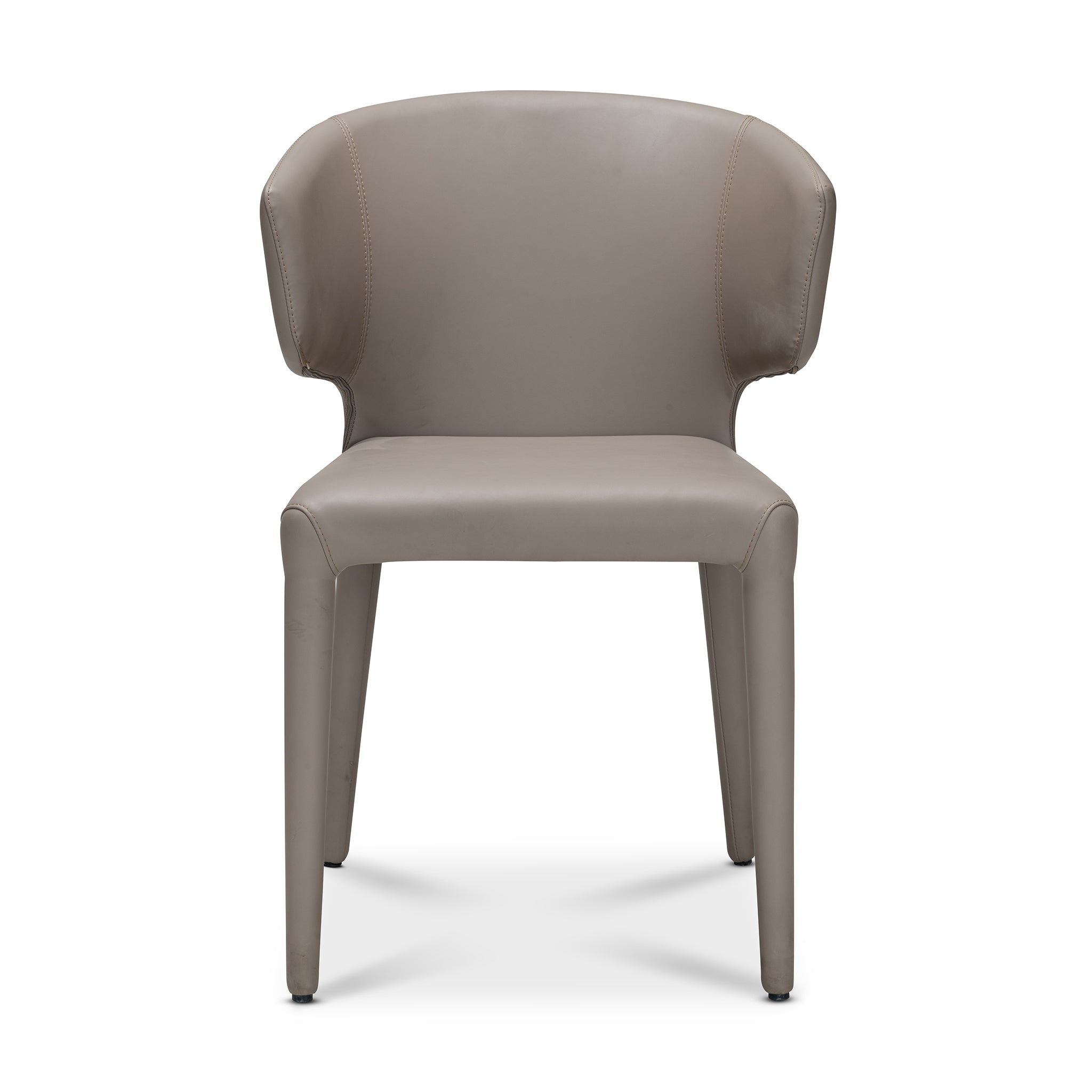 that's living bull capuccino leather dining chair dining chairs