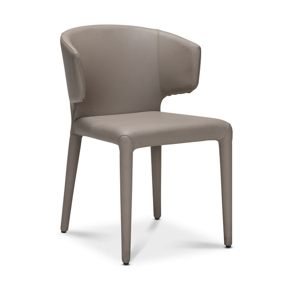 that's living bull capuccino leather dining chair dining chairs