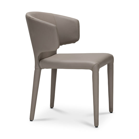 that's living bull capuccino leather dining chair dining chairs