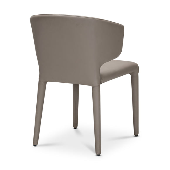that's living bull capuccino leather dining chair dining chairs
