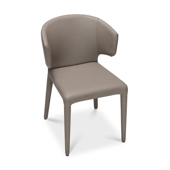 that's living bull capuccino leather dining chair dining chairs