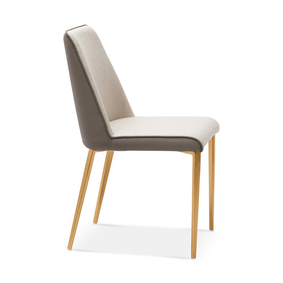 that's living daphne brass dining chair dining chairs
