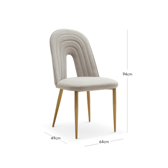 that's living sandra chenille dining chair dining chairs