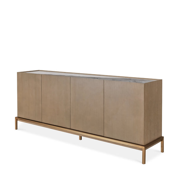 that's living andromeda greige oak sideboard sideboards & buffets