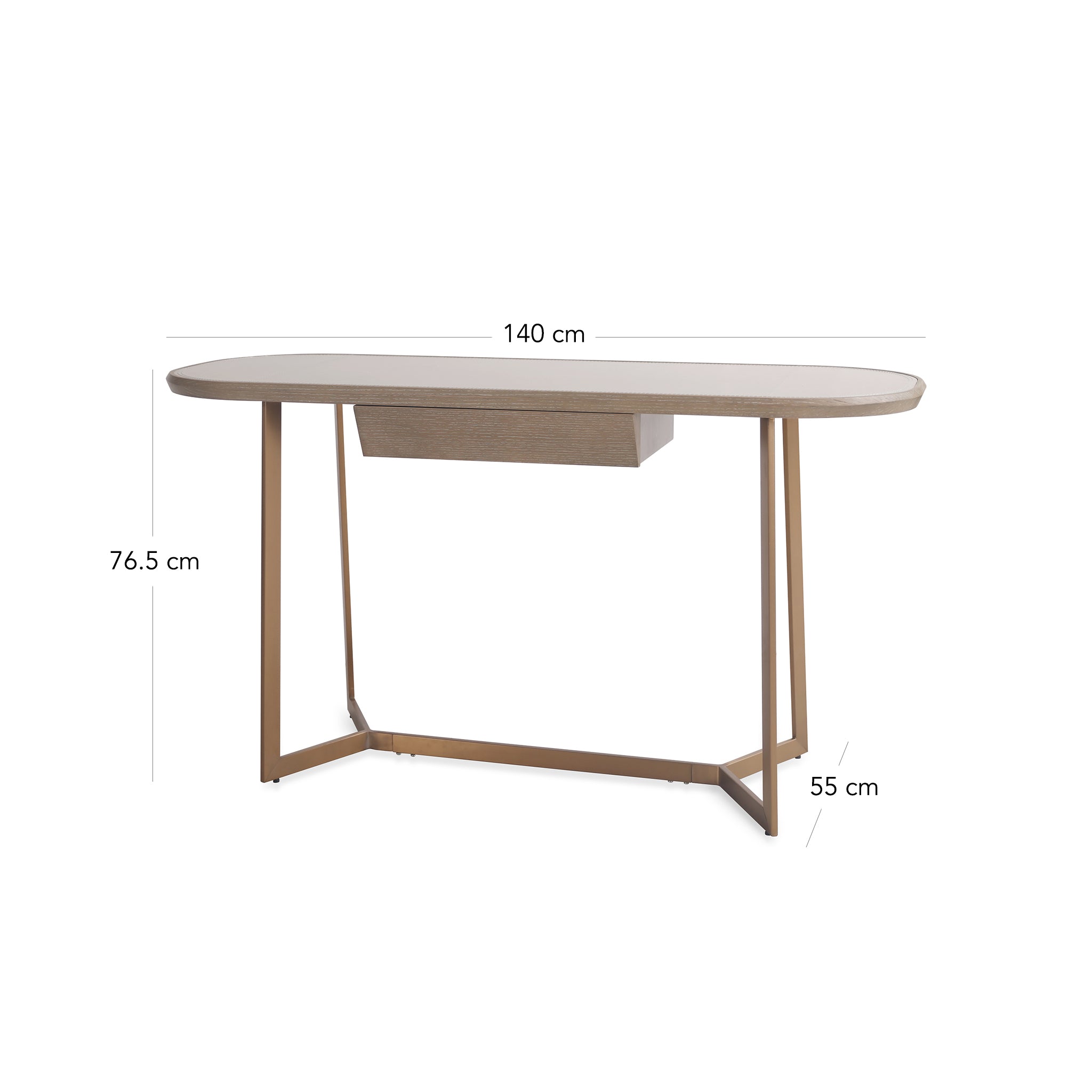 that's living bellona greige oak study desk desks