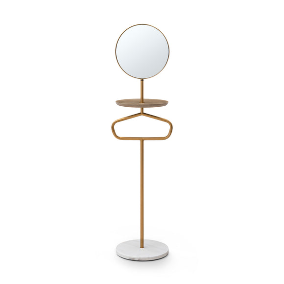 that's living oregon greige oak vanity stand mirrors