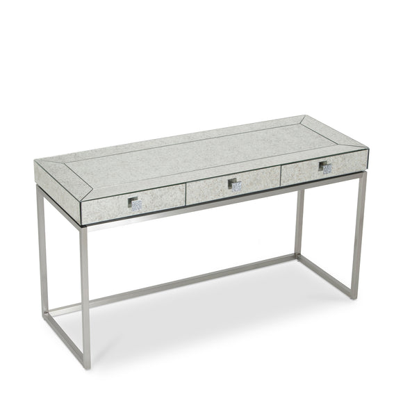 that's living gallagher silver study desk desks