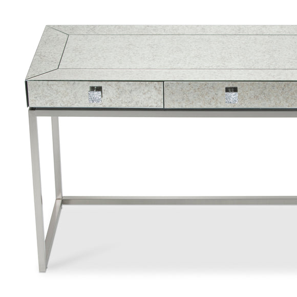 that's living gallagher silver study desk desks