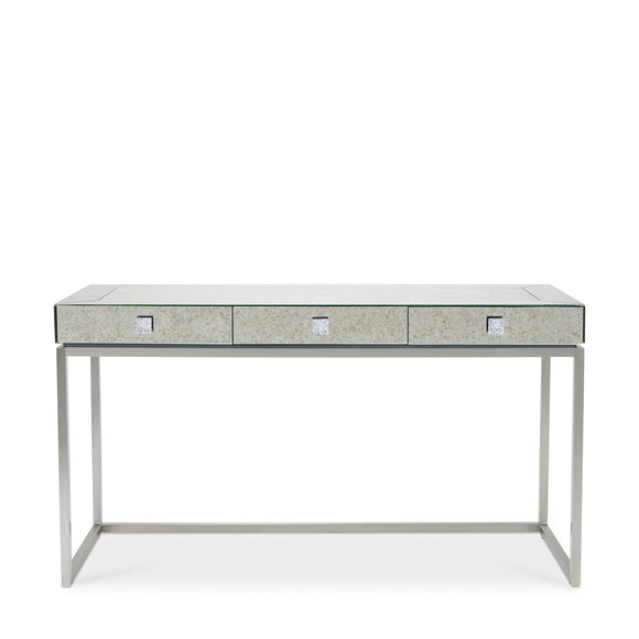 that's living gallagher silver study desk desks