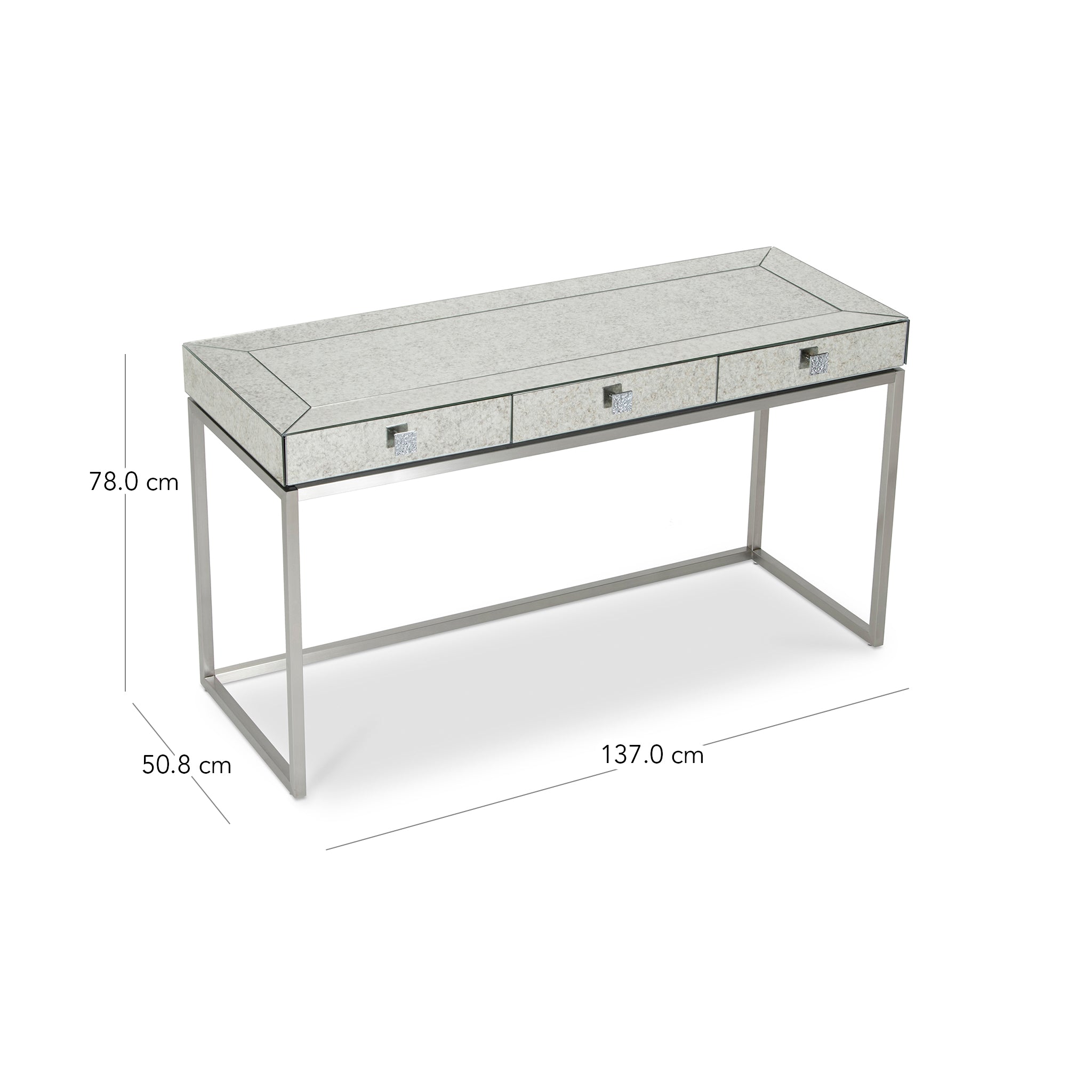 that's living gallagher silver study desk desks