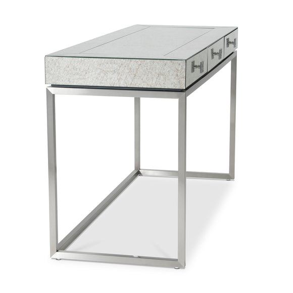 that's living gallagher silver study desk desks