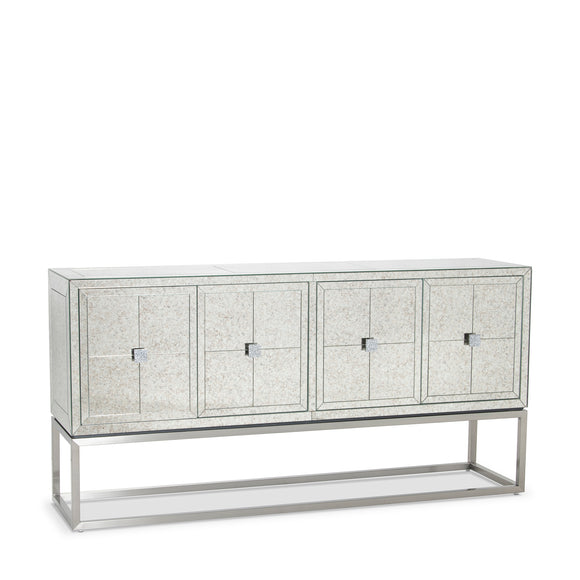 that's living gallagher silver sideboard sideboards & buffets