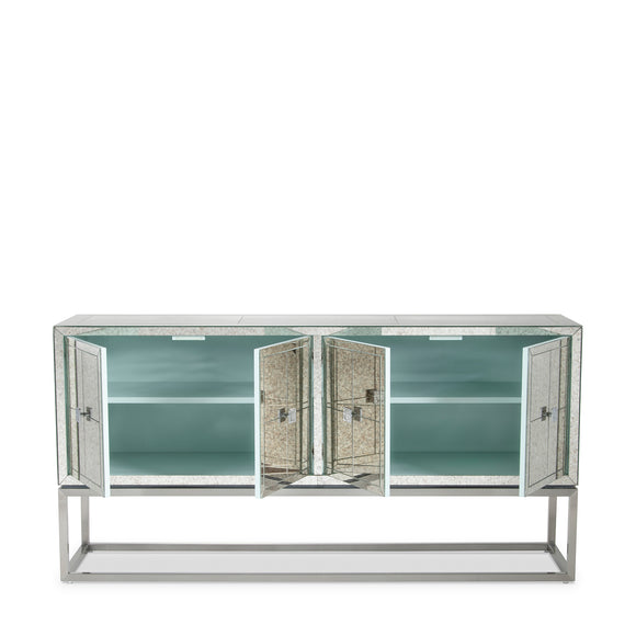that's living gallagher silver sideboard sideboards & buffets