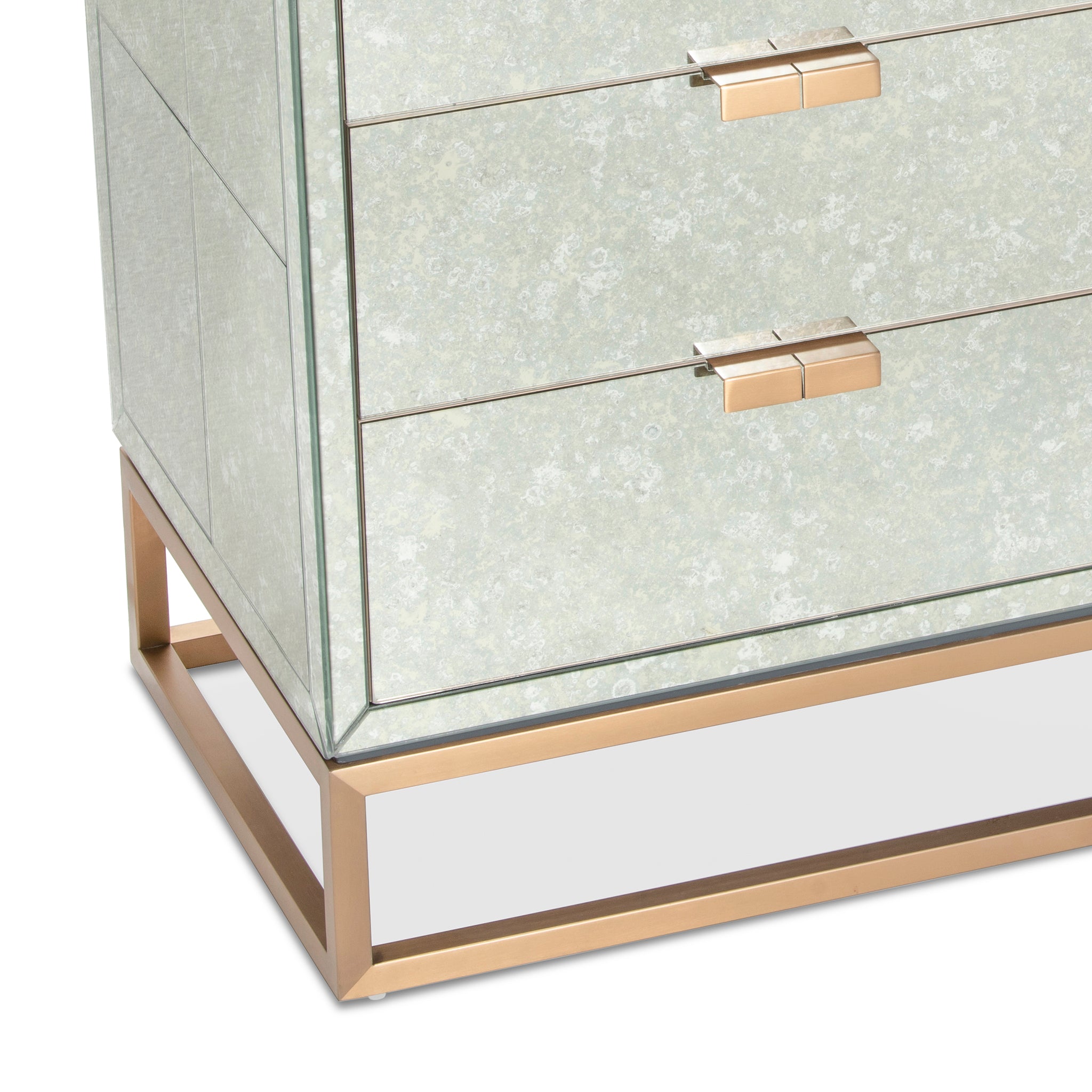 that's living gallagher brass 6-drawer chest chests