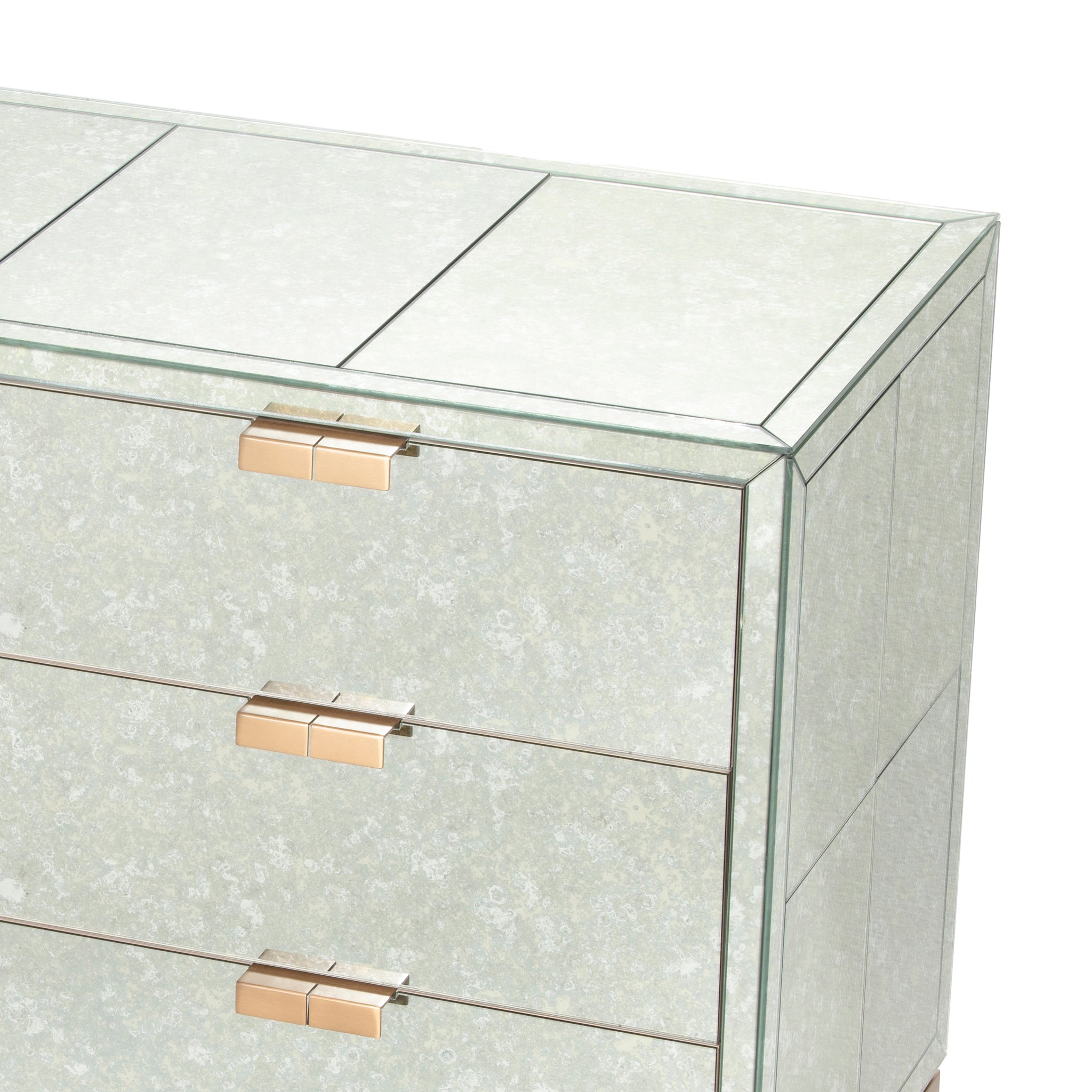 that's living gallagher brass 6-drawer chest chests