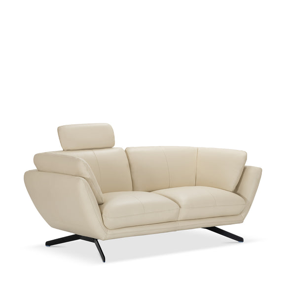 that's living torey leather loveseat loveseats & sofas