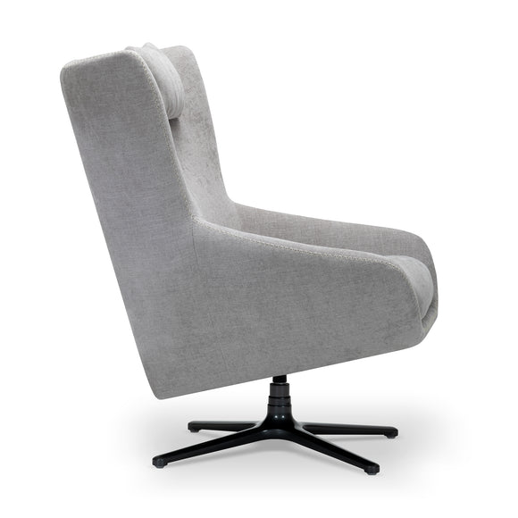 that's living wilder dark grey swivel chair chairs