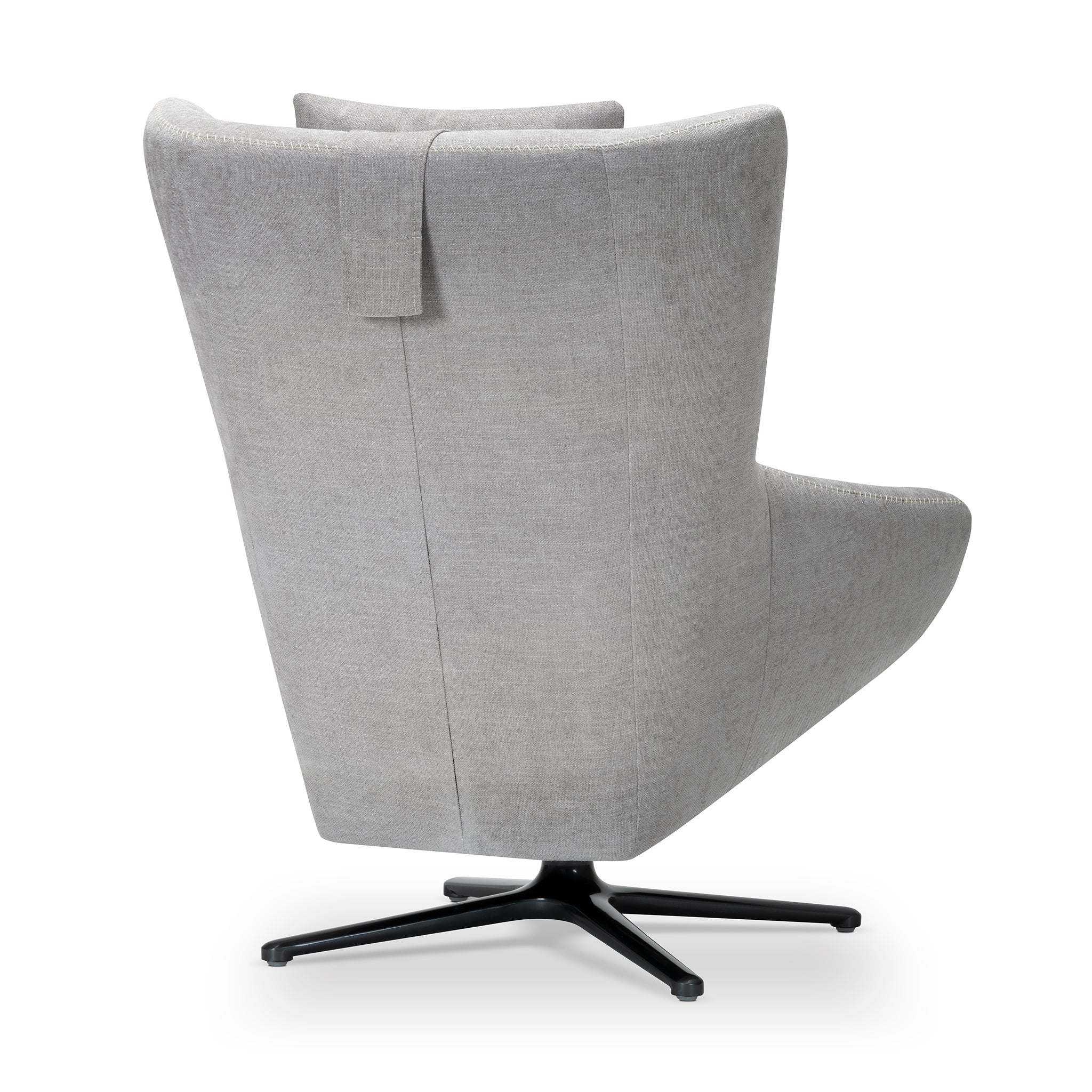 that's living wilder dark grey swivel chair chairs