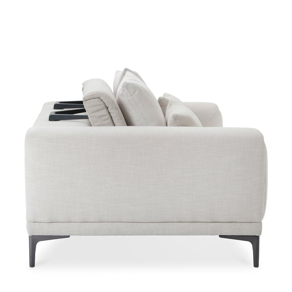 that's living devanna beige loveseat loveseats & sofas