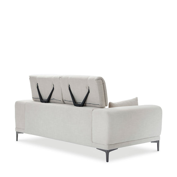 that's living devanna beige loveseat loveseats & sofas
