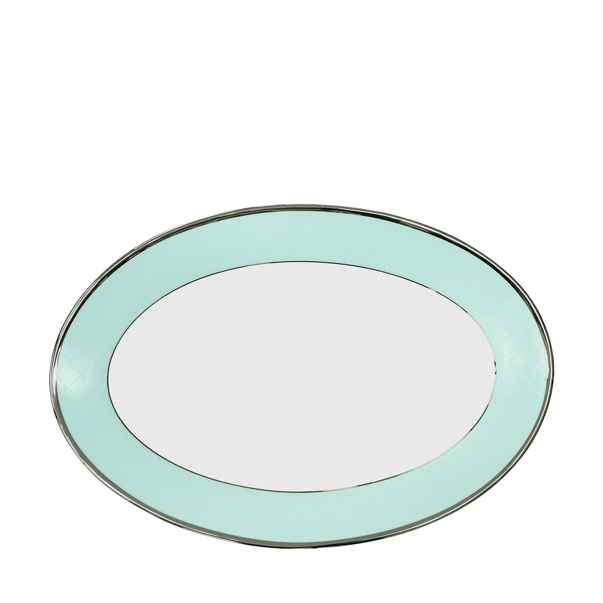 porcel ethereal blue myth oval platter 39cm serving platters