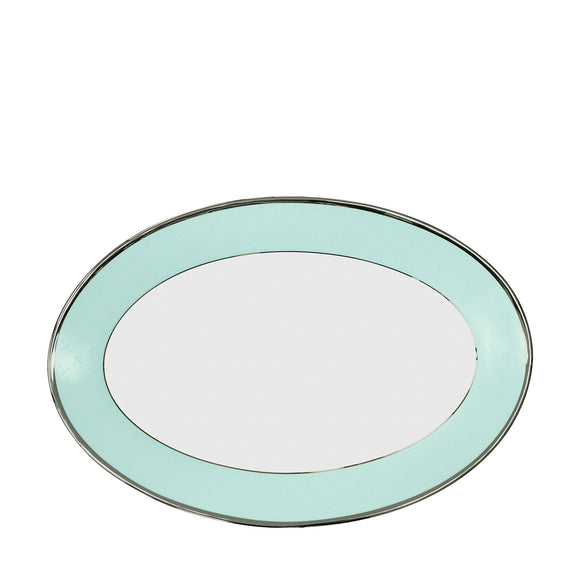 porcel ethereal blue myth oval platter 39cm serving platters 