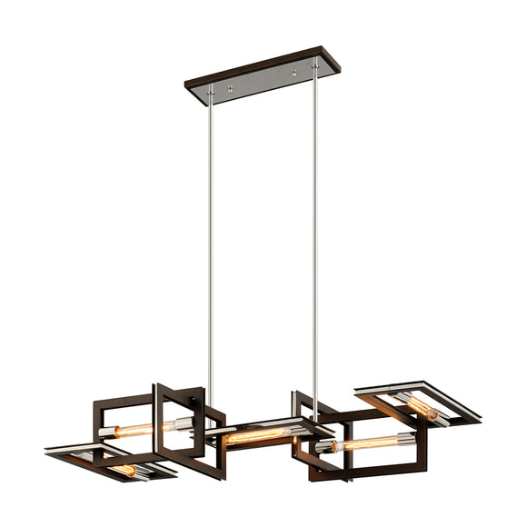 hudson valley enigma 5lt linear pendant chandeliers
