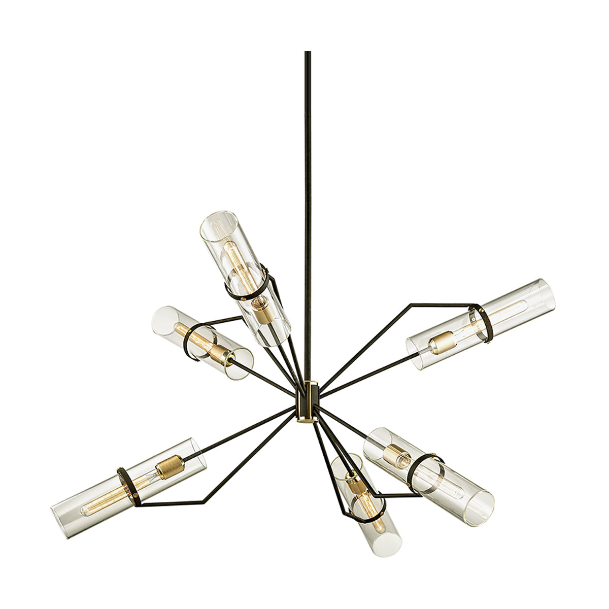 hudson valley raef 6lt chandelier chandeliers