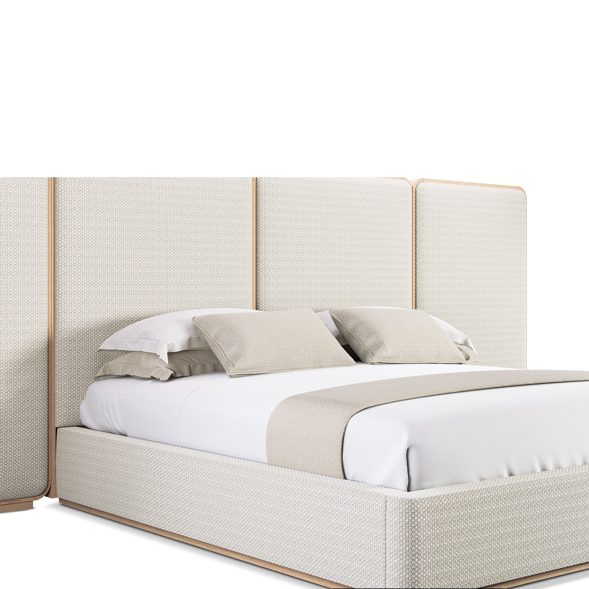 adriana hoyos gem upholstered king bed beds