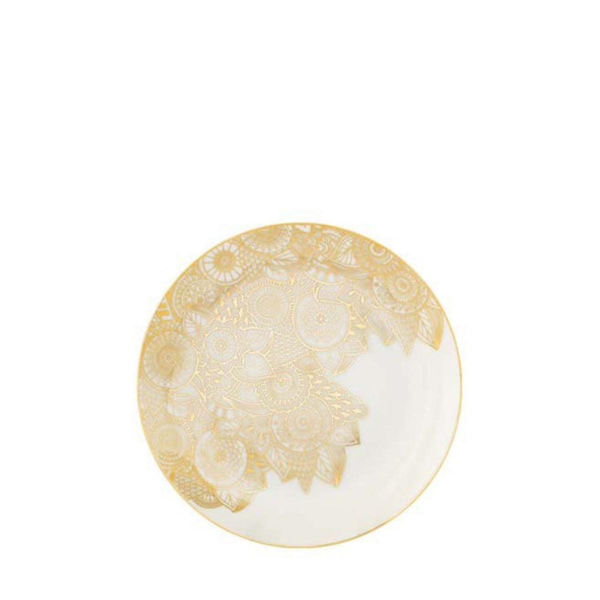 porcel graphic floral plate coupe 16cm plates