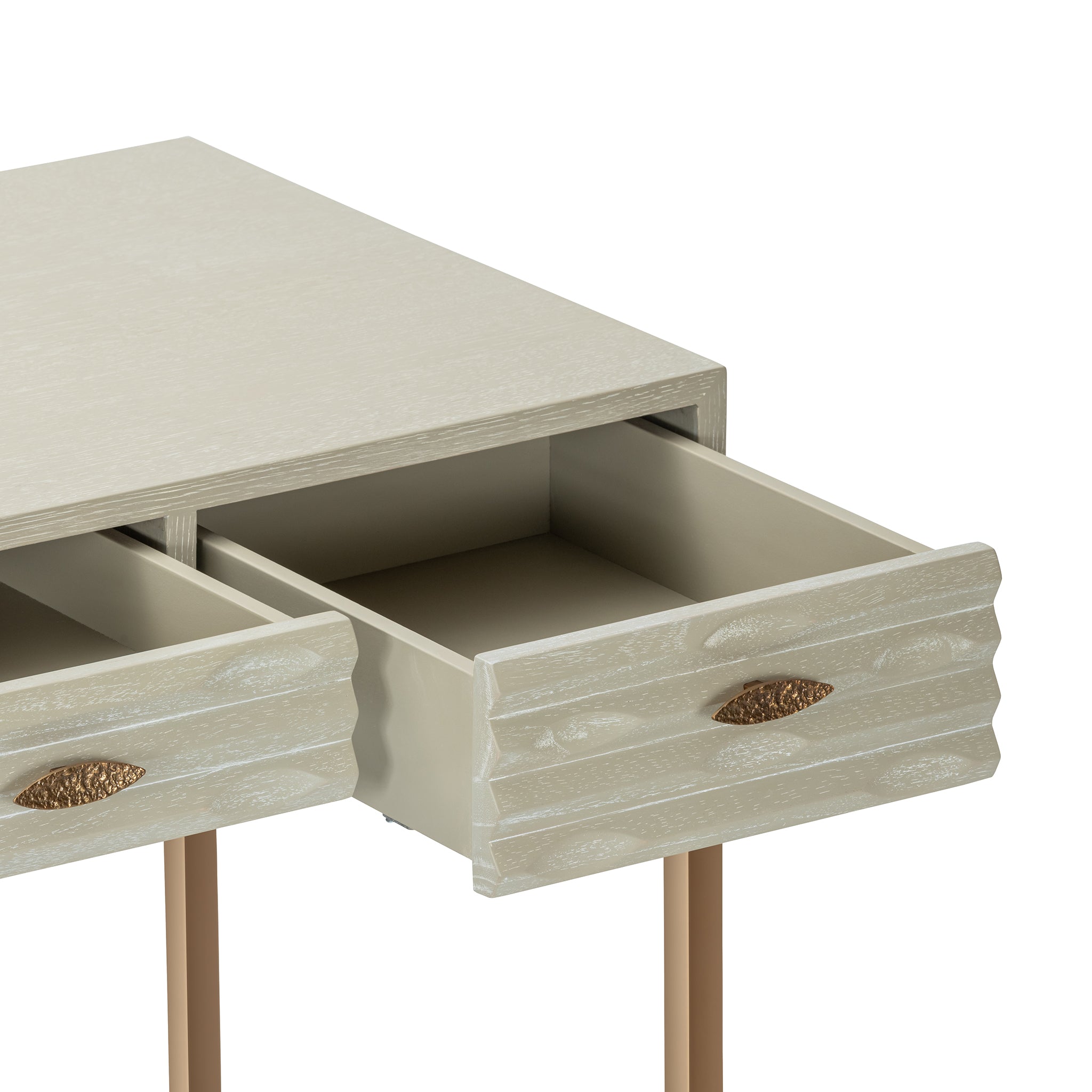 that's living insculpt light grey study desk desks