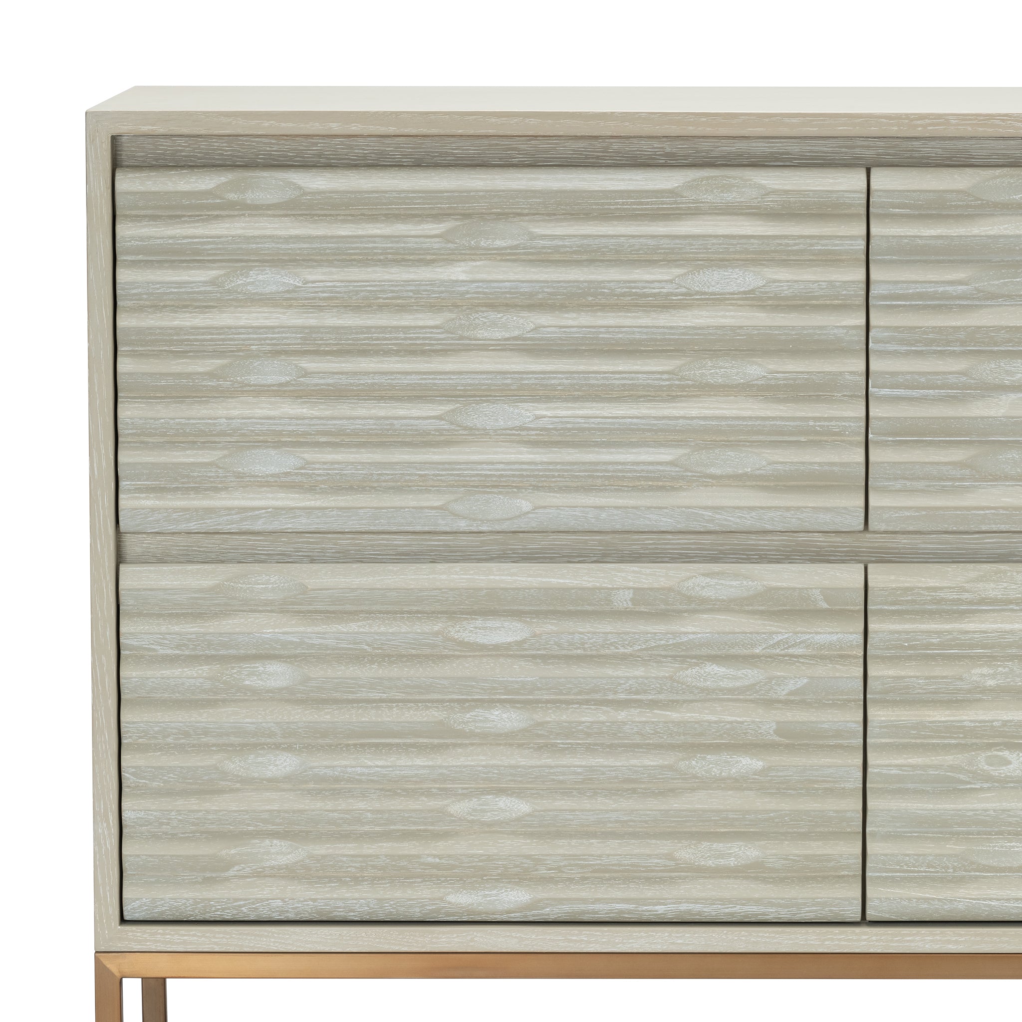 that's living insculpt light grey 6-drawer chest chests