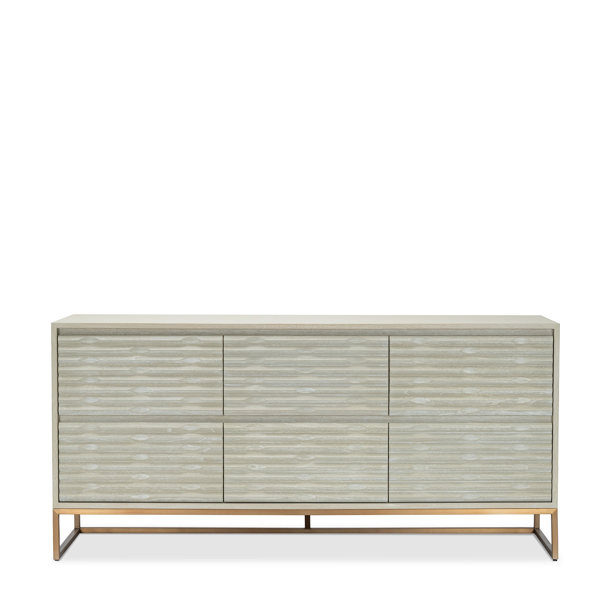 that's living insculpt light grey 6-drawer chest chests