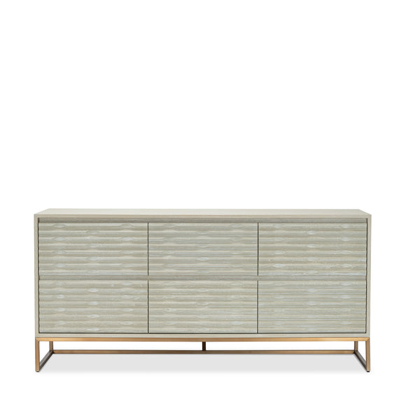 that's living insculpt light grey 6-drawer chest chests