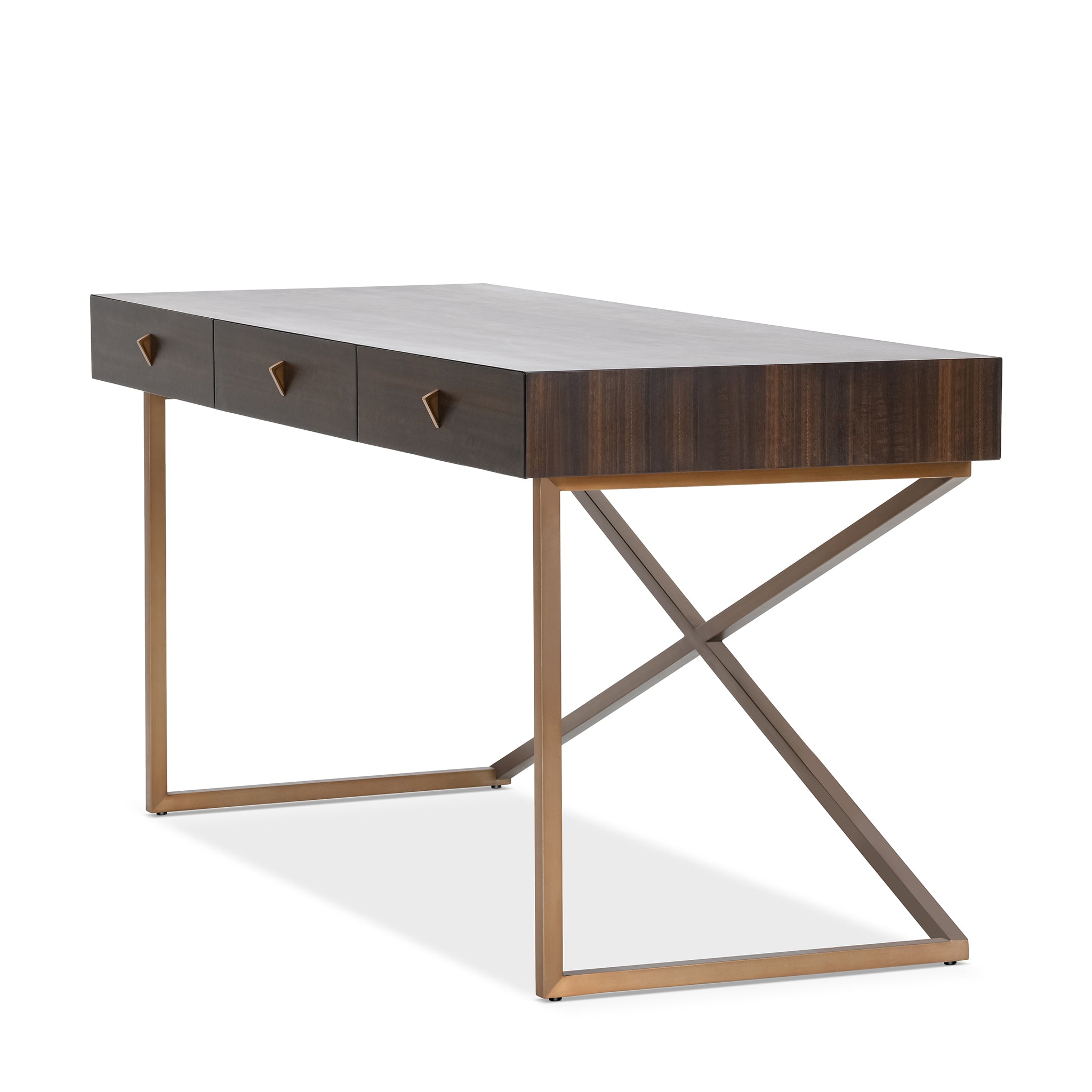 that's living foster smoked veneer console desk console tables 