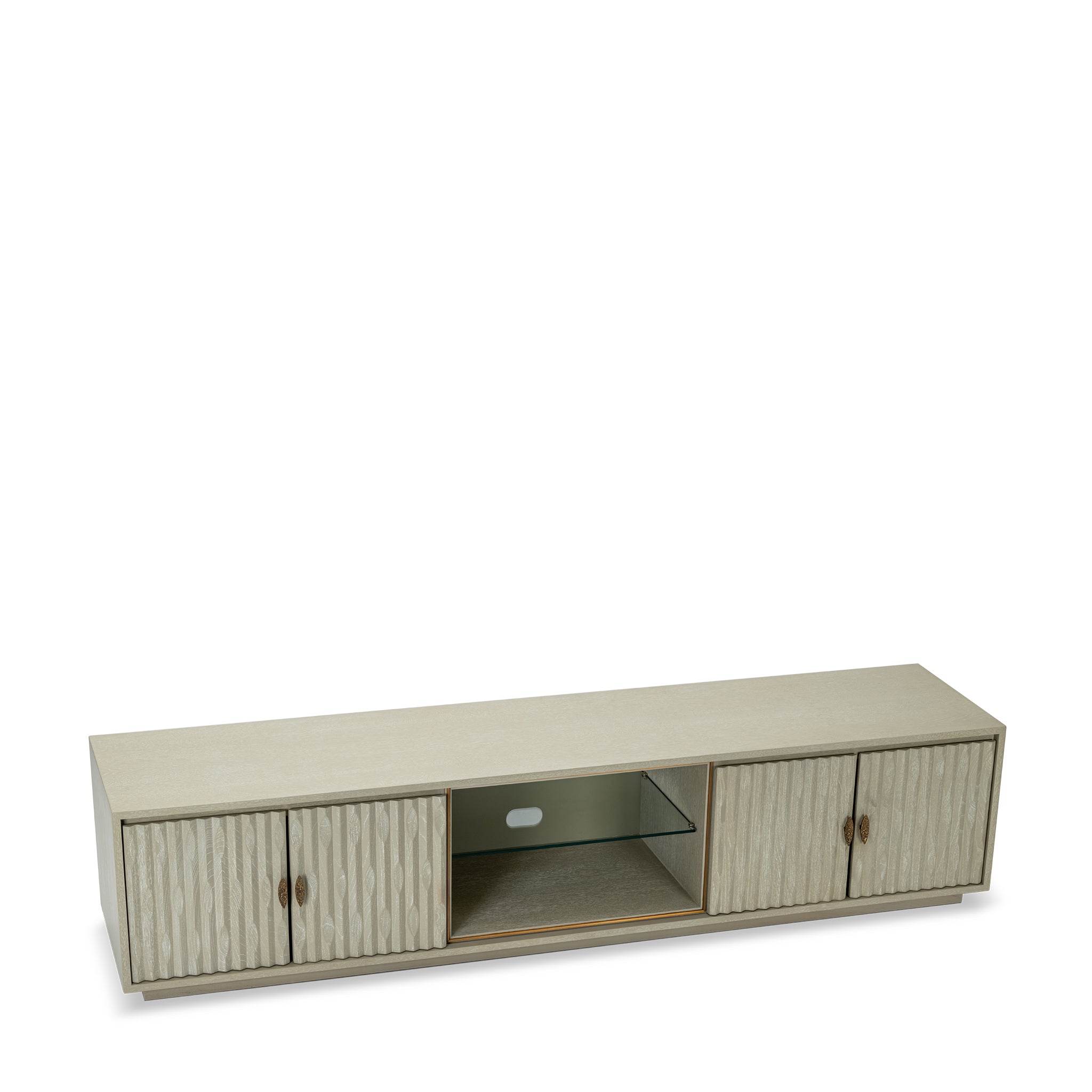 that's living insculpt grey tv media cabinet cabinets