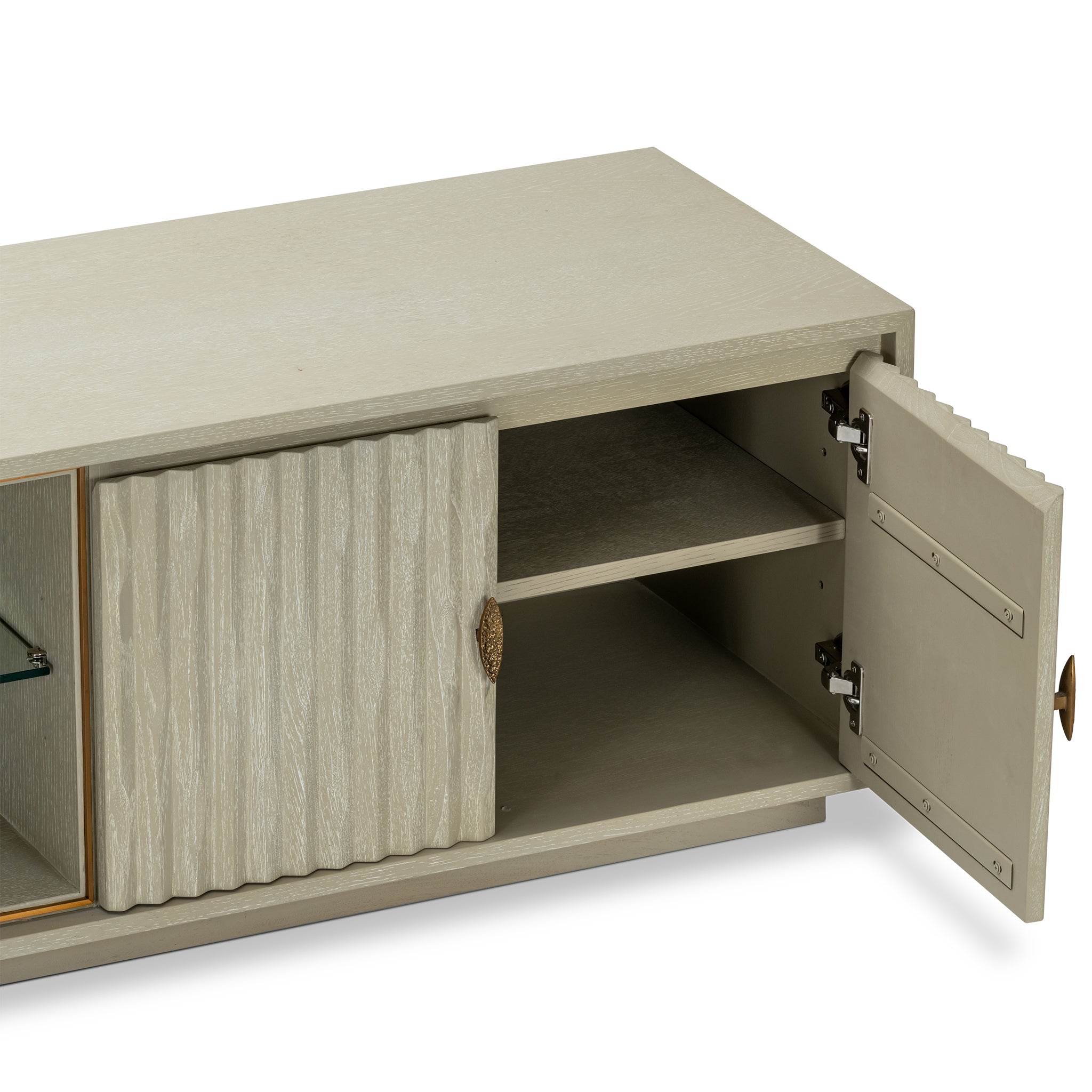 that's living insculpt grey tv media cabinet cabinets