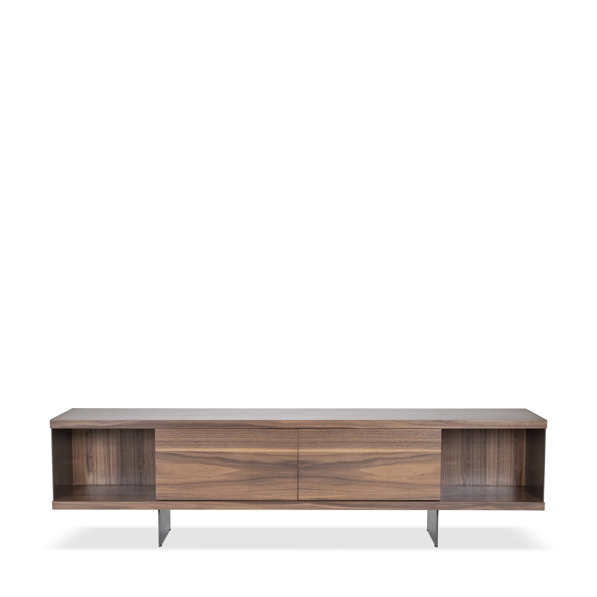 that's living imogen walnut tv media cabinet cabinets