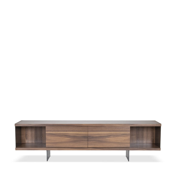 that's living imogen walnut tv media cabinet cabinets