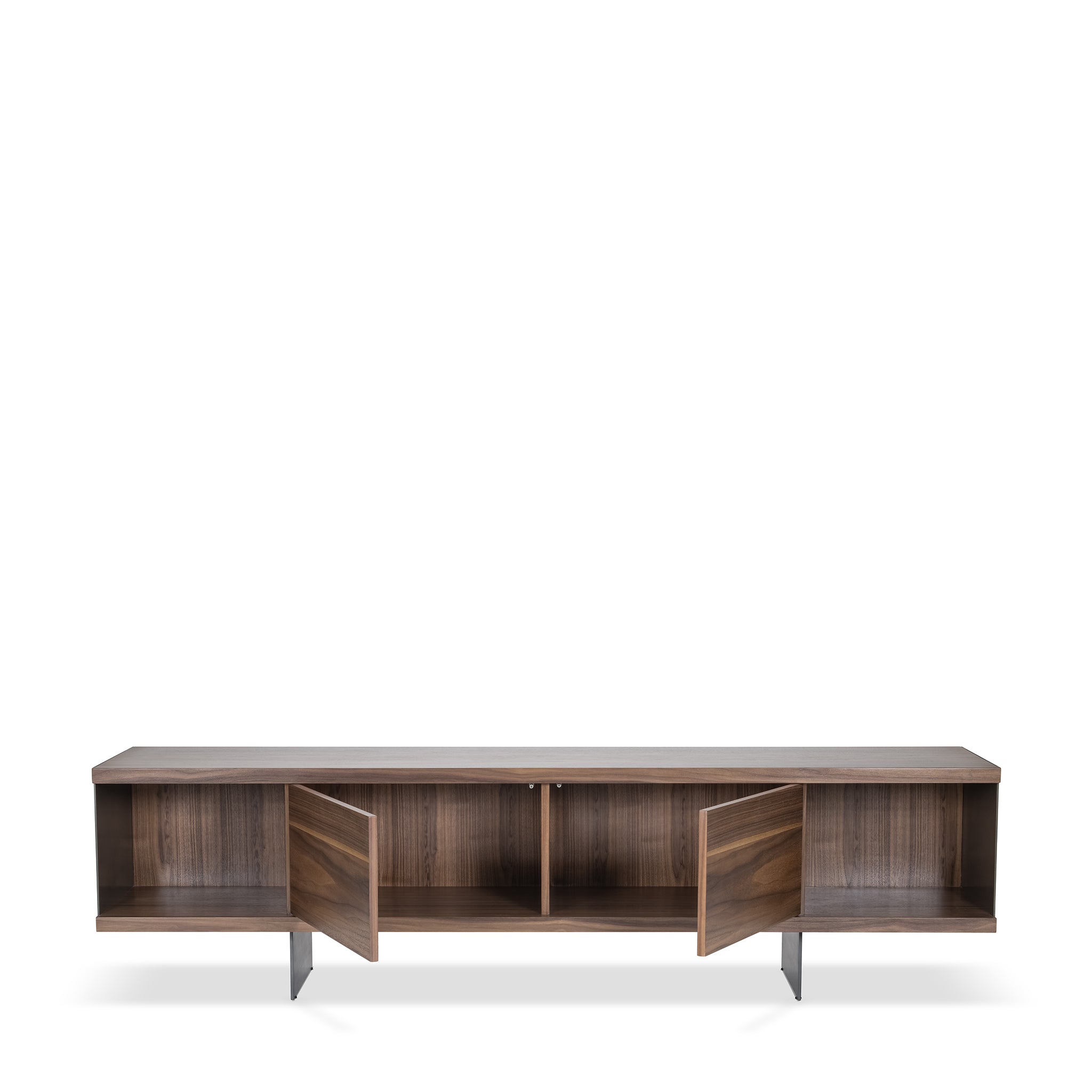 that's living imogen walnut tv media cabinet cabinets