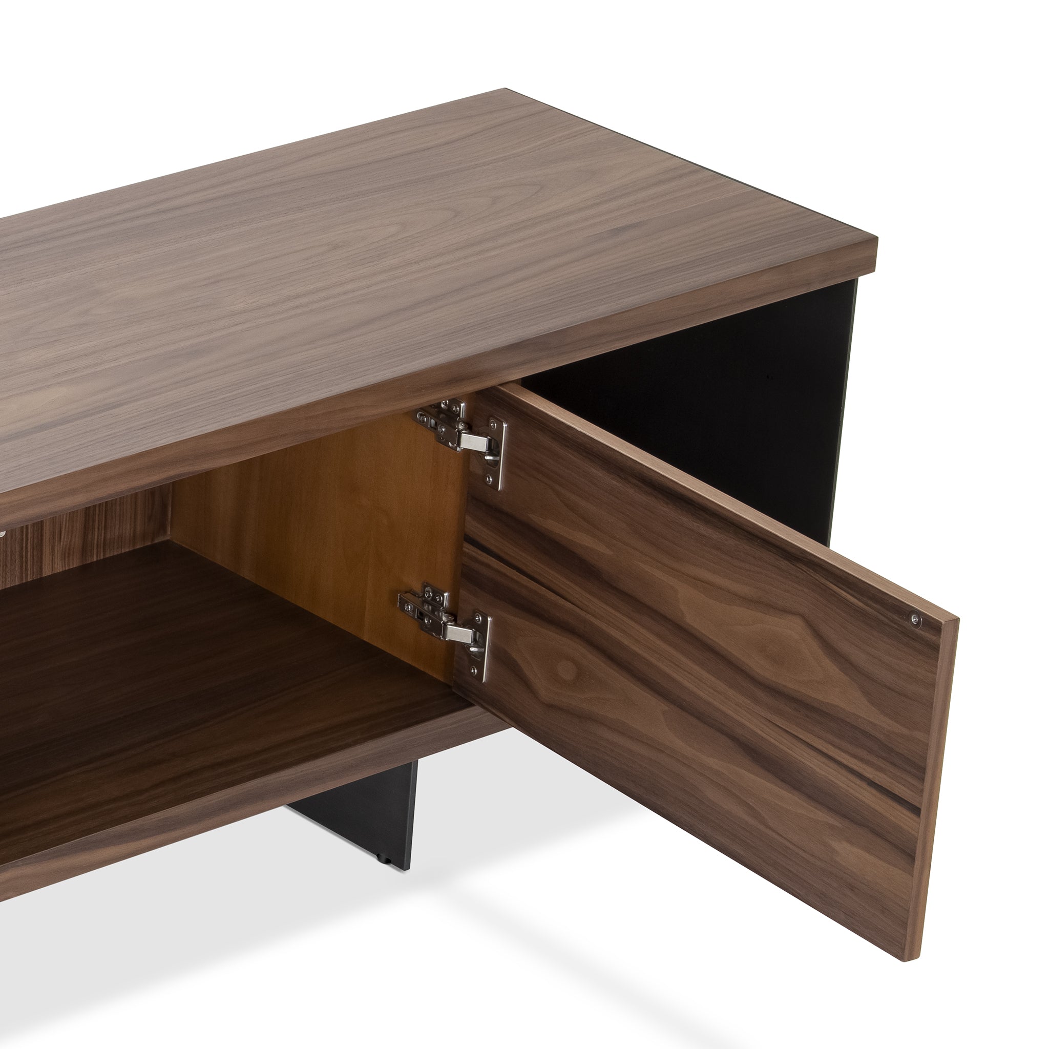 that's living imogen walnut tv media cabinet cabinets