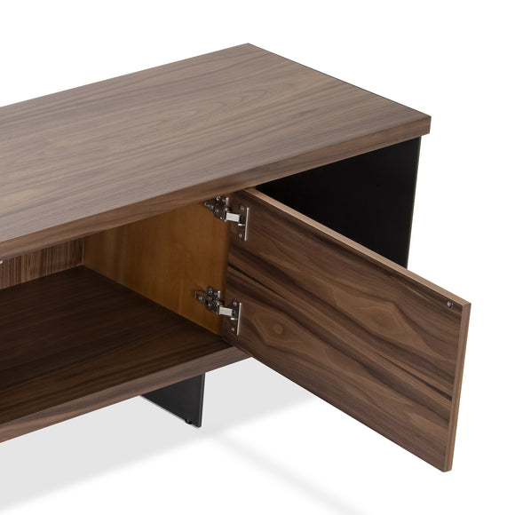 that's living imogen walnut tv media cabinet cabinets