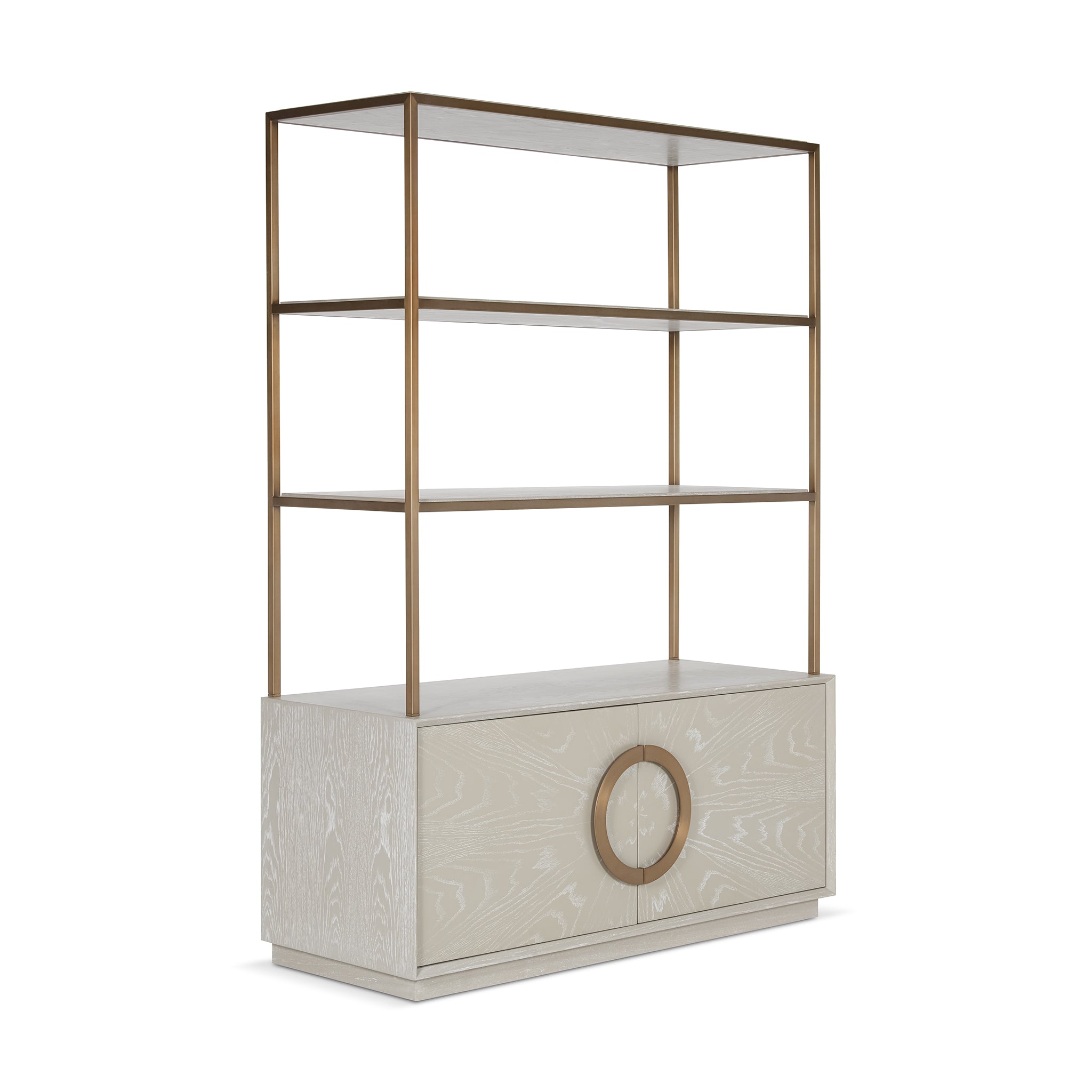 that's living ring light grey etagere cabinets