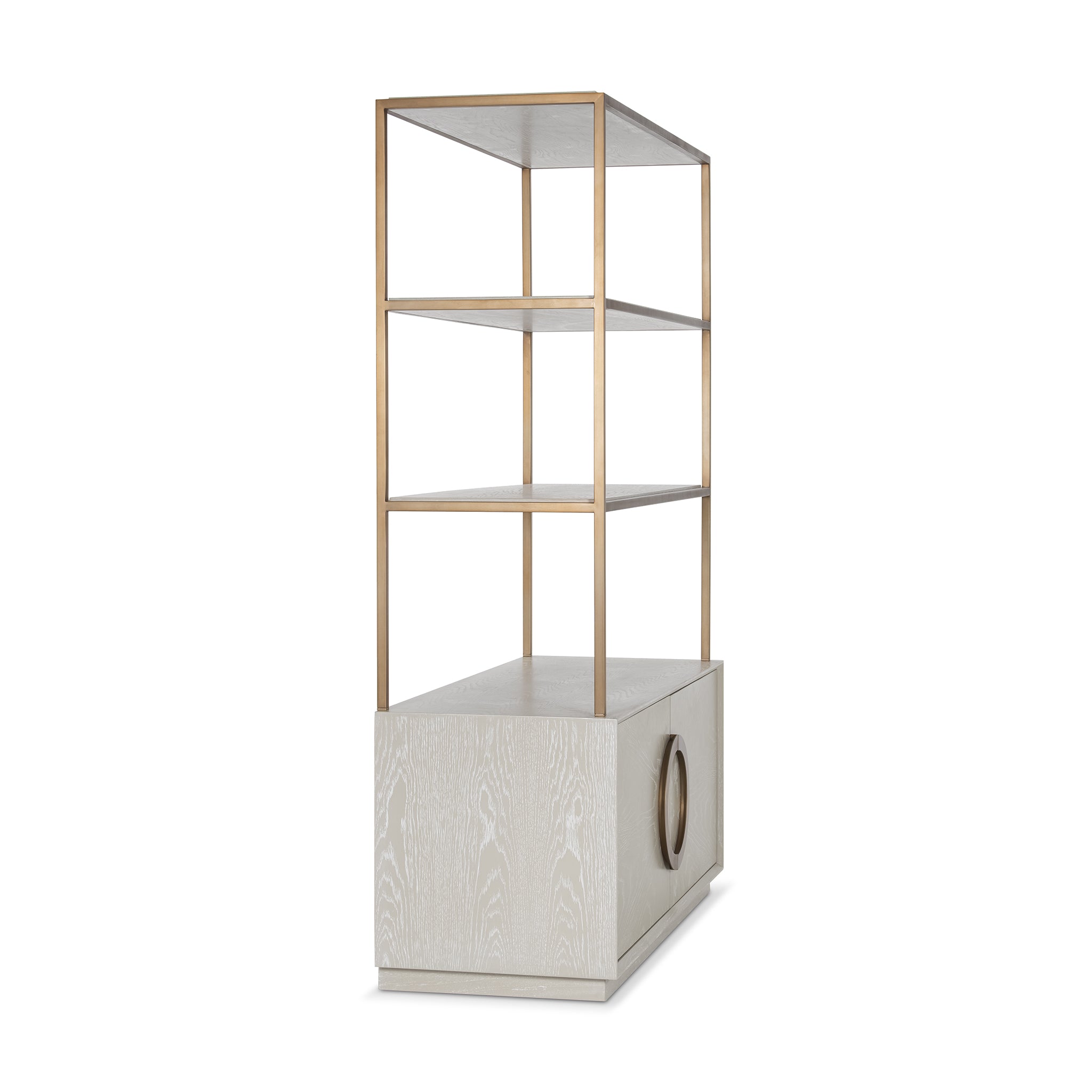 that's living ring light grey etagere cabinets