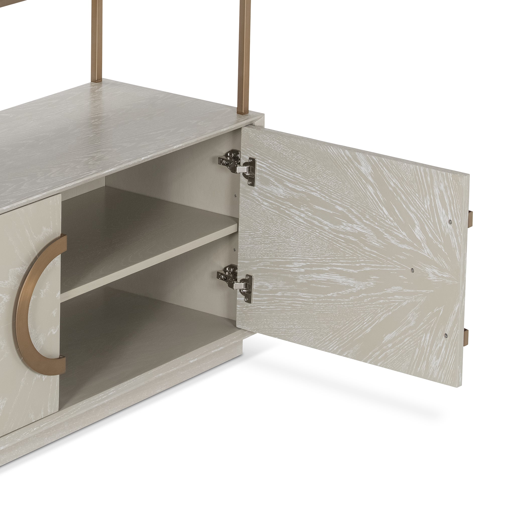 that's living ring light grey etagere cabinets